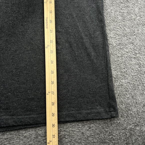 Alphalete T Shirt Mens M Performance Fit LS Gray Crossfit Gym Running Lifting - Picture 7 of 9